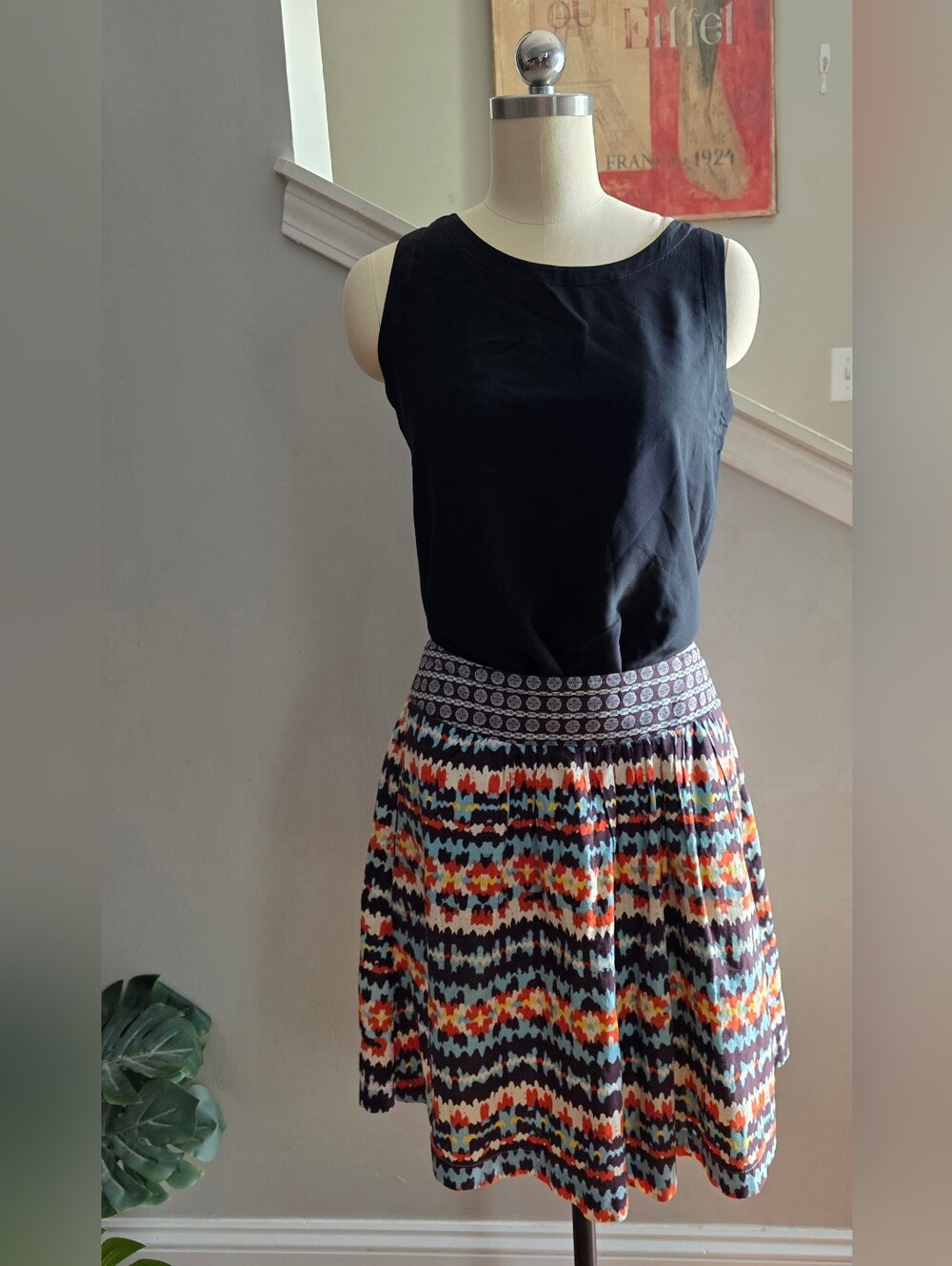Porridge Skirt Brown Cotton Size 4